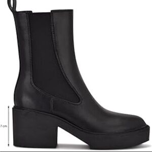 Nine West Black Heeled Boots